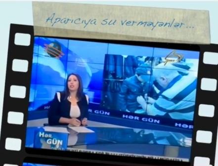 Azərbaycan TV-lərində maraqlı anlar - video