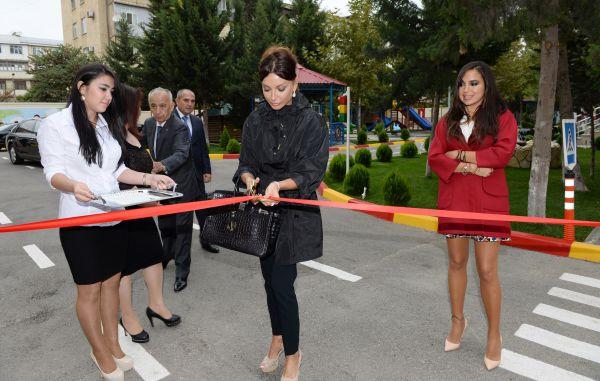 Mehriban Əliyeva açılış etdi - fotolar