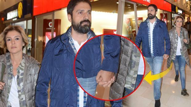 Gülbən Ərgən həyat yoldaşı ilə alış-verişdə - fotolar
