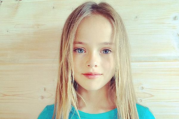 9 yaşlı “Dünyanın ən gözəl qızı” – fotolar 