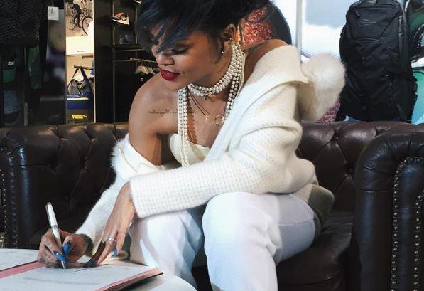 Rihanna "Puma"nın yeni siması oldu - fotolar