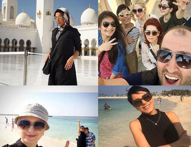 Tünzalə Ağayeva və Gülnarə Xəlilovanın Dubay səyahəti – fotolar