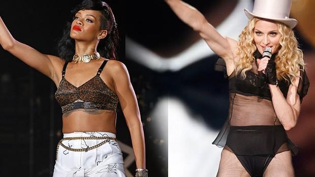 Rihanna Madonnanın ən məşhur mahnısını oxudu - audio