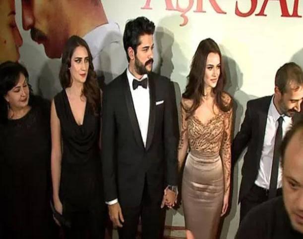 Burakla Fəxriyyə ilk dəfə əl-ələ - fotolar 