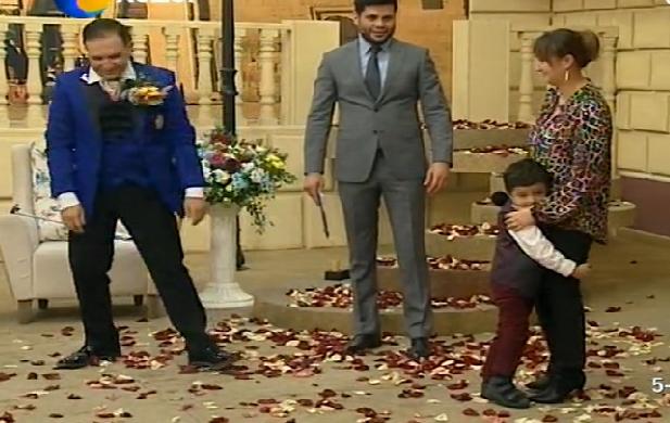 Ayaqlarını itirən İmran Zaurun verilişində - fotolar