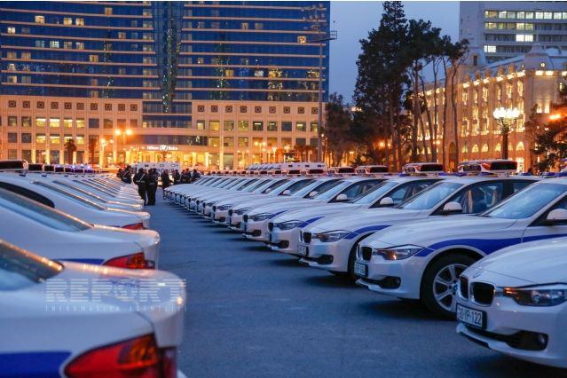 Azərbaycan polislərinin yeni avtomobilləri - fotolar