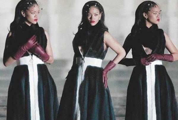 Rihannanın Paris fotosessiyası