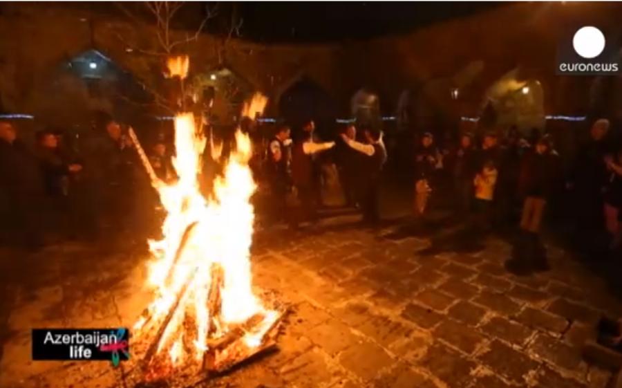 Novruz bayramı "Euronews"da - video