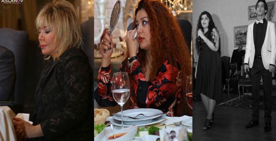 Məşhurlar Rozanın ad günündə ağladı –  video+fotolar