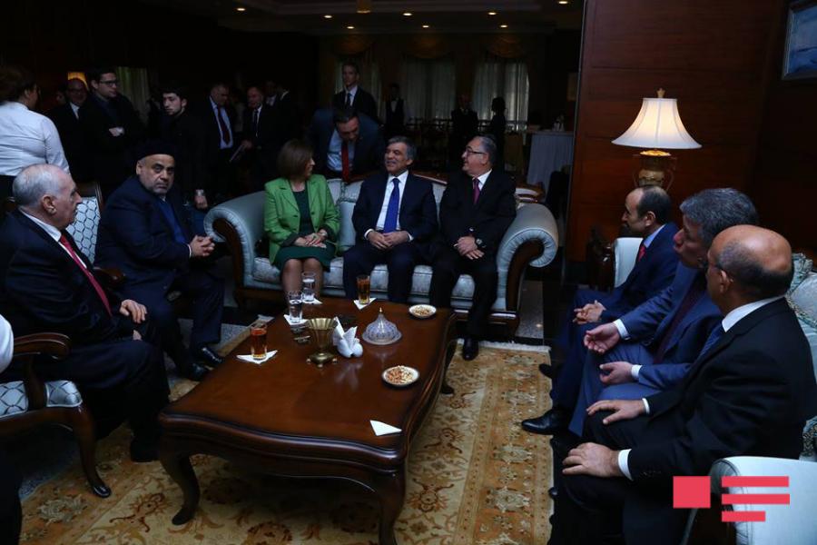 Bakıda Abdullah Gülün şərəfinə ziyafət - fotolar