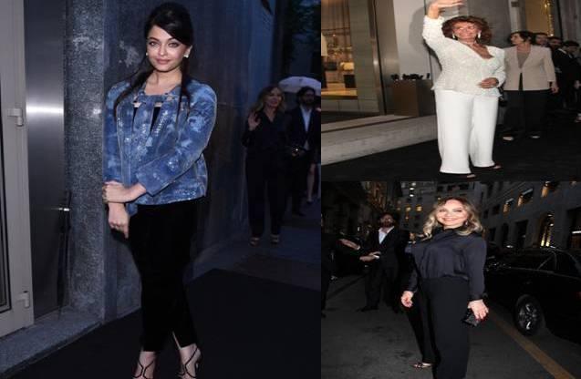 Aişvariya Ray, Sofi Loren, Ornella Muti bir arada – fotolar 