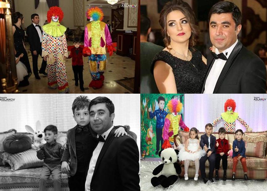 Müğənni oğluna sünnət toyu etdi - fotolar