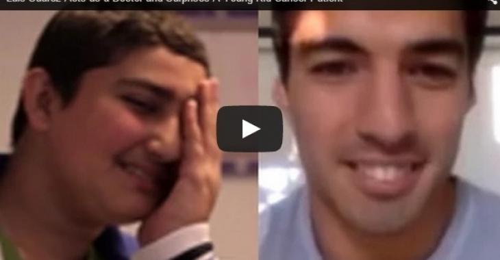 Futbolçudan xərçəng xəstəsi olan fanatına jest - video