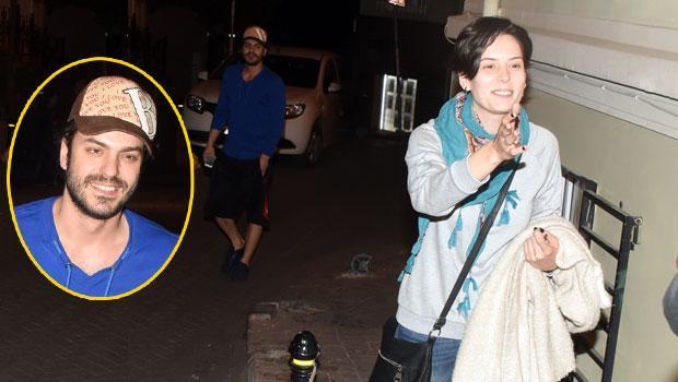 Tanınmış aktrisa Hande Yenərin sevgilisi ilə  - fotolar 