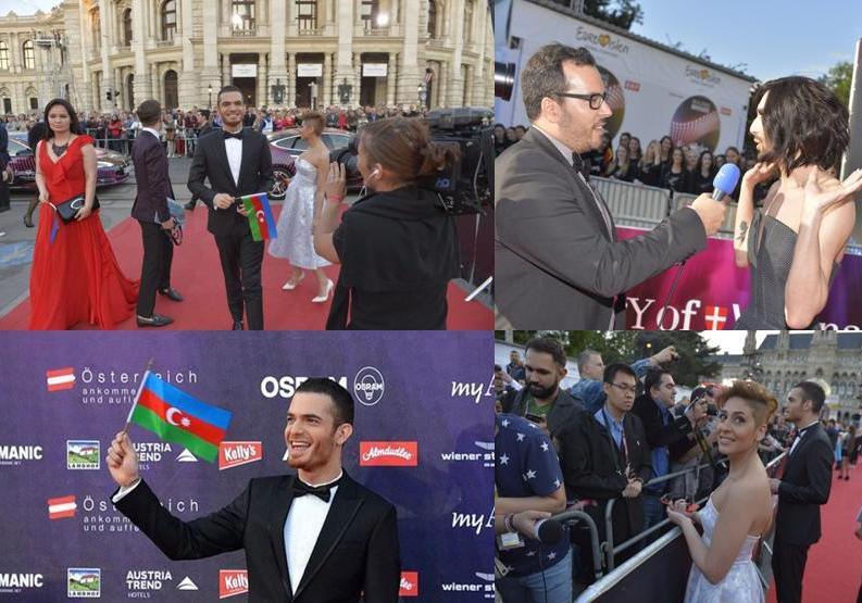 Həmyerlilərimiz "Eurovision 2015"in açılış mərasimində -  fotolar