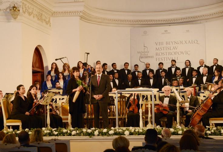 Bakıda Rostropoviç Festivalının açılışı oldu- fotolar