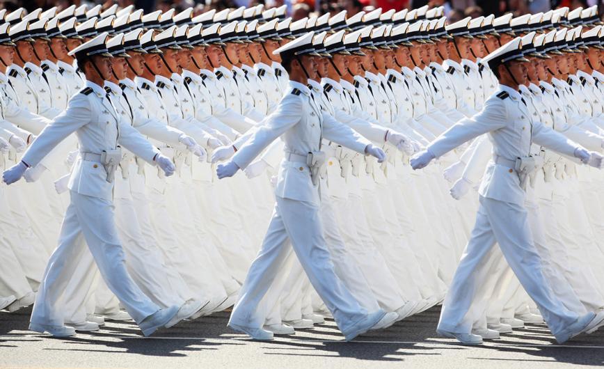 Çin ordusundan maraqlı fotolar