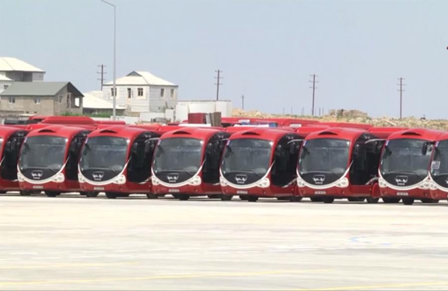 "Bakı-2015"dən sonra yeni avtobuslar xəttə buraxılacaq - video