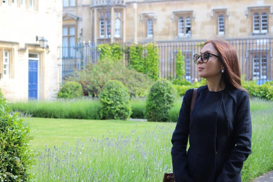 Nərgiz Paşayeva Oksford Universitetində - fotolar