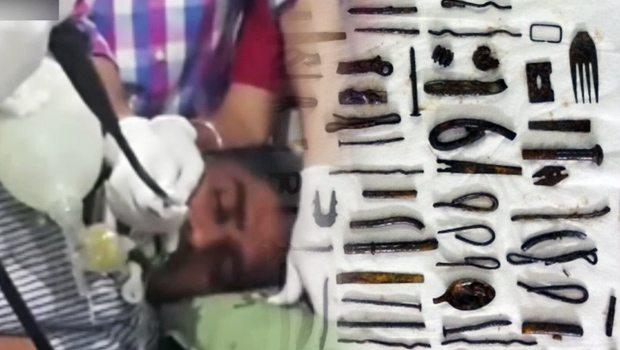 Mədəsindən çıxanlara inanmaq mümkün deyil - video+fotolar 