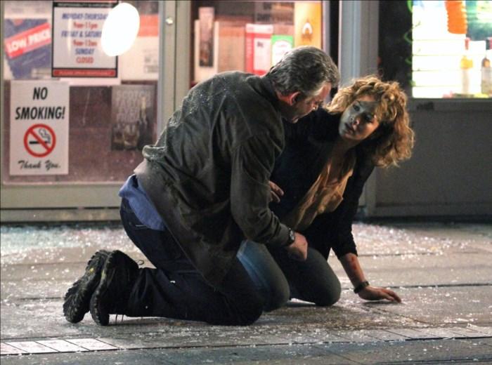 Cennifer Lopez serial çəkilişində - fotolar