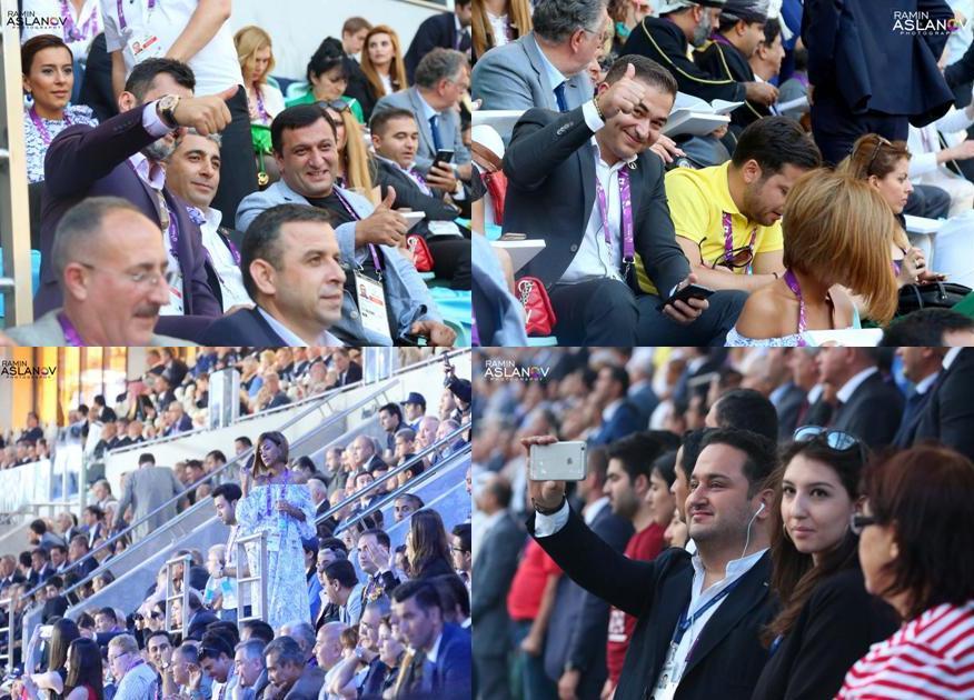 "Ulduz elçi"lər "Bakı 2015"in açılışında -  fotolar