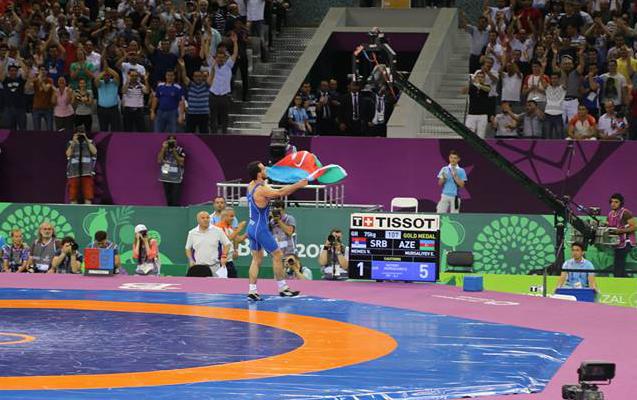 Güləşçilərimiz bu gün 3 medal qazandı - Fotolar