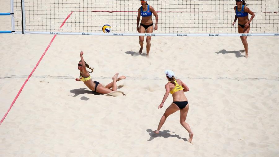 Qadn voleybolçularımız günü 3 qələbə ilə bitirdilər -   yenilənib
