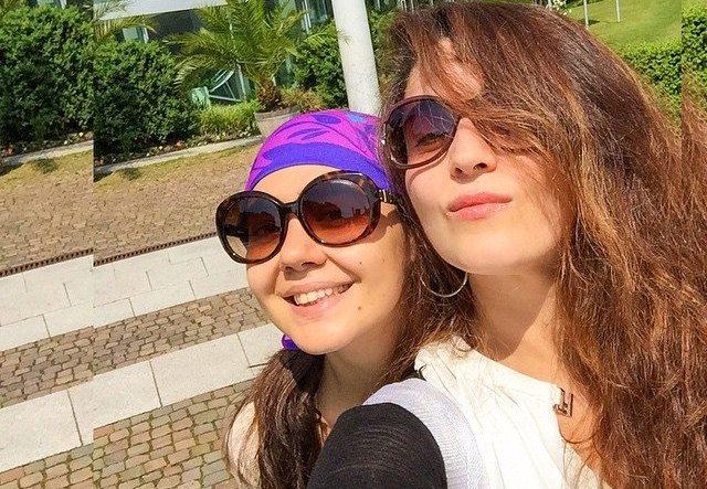 İlhamə və Oksananın Avropa gəzintisi –  fotolar