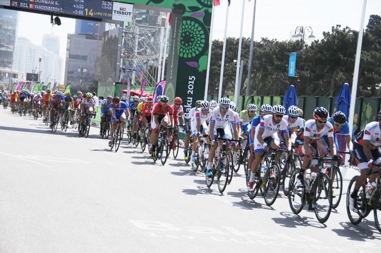 Şose velosipedinin qalibi ispaniyalı idmançı olub -  fotolar
