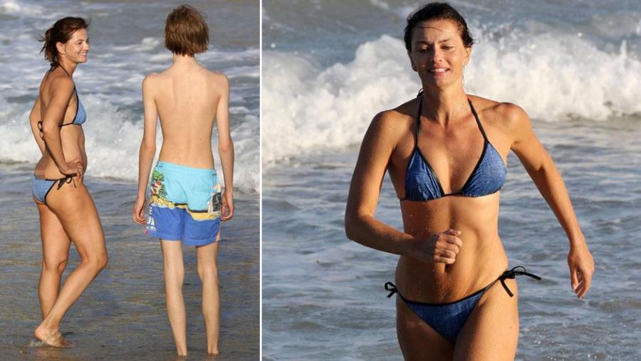 50 yaşlı modelin ideal bədən quruluşu – fotolar 