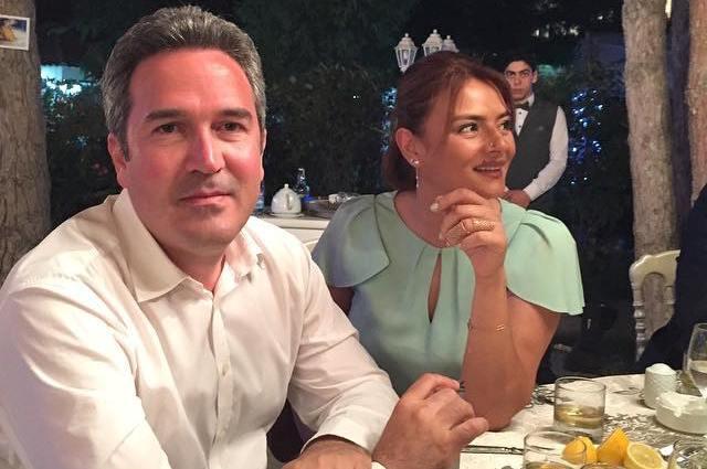 Kamilə Babayeva həyat yoldaşı ilə -  fotolar