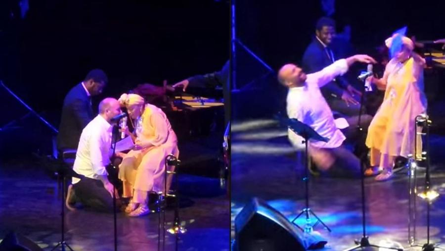 Halit Ərgənç səhnədə “özündən getdi” – fotolar 