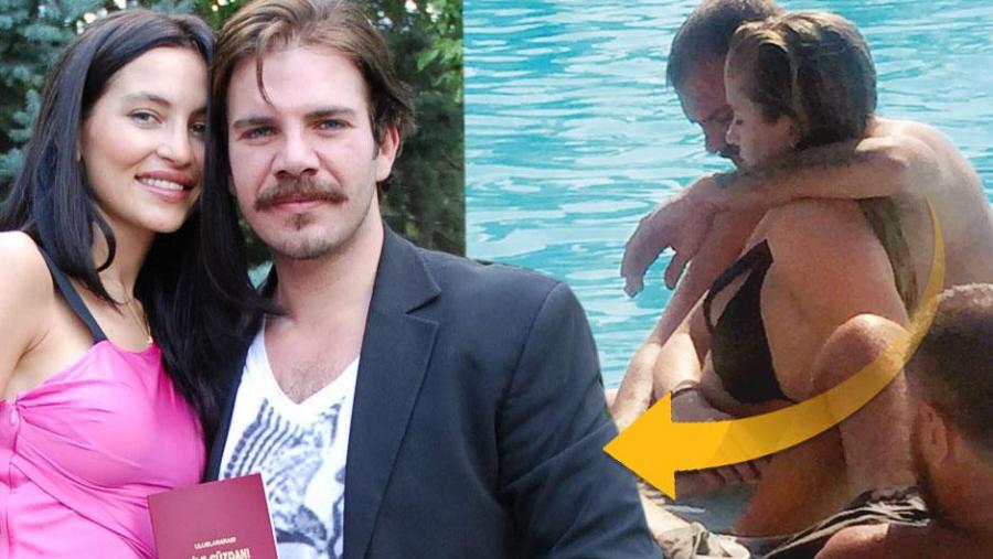 Günayın keçmiş həyat yoldaşı sevgilisi ilə - fotolar