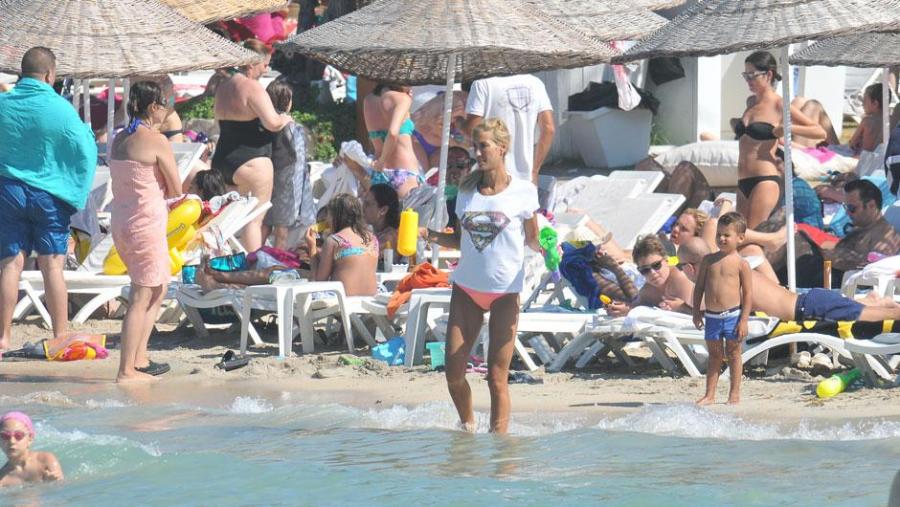 Çağla və Emre boşandıqdan sonra bir arada - fotolar