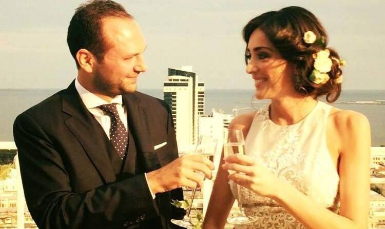 Azərbaycanlı deputatın qızı fransız iş adamına ərə getdi - fotolar