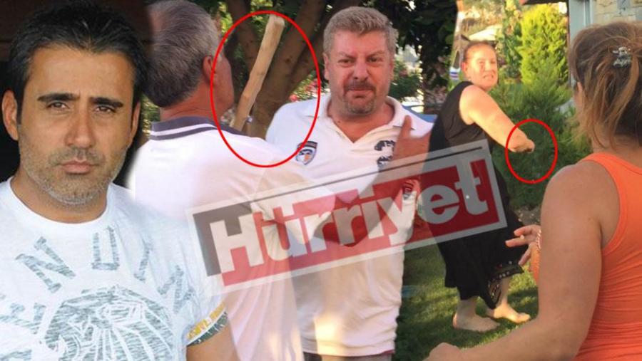 Əmrahın ailəsinə bıçaqlı hücum zamanı çəkilmiş fotolar 
