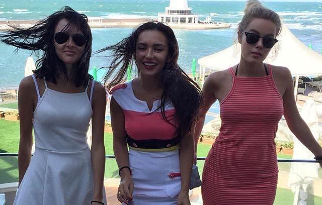 "Serebro" Xəzərin sahilində -  fotolar