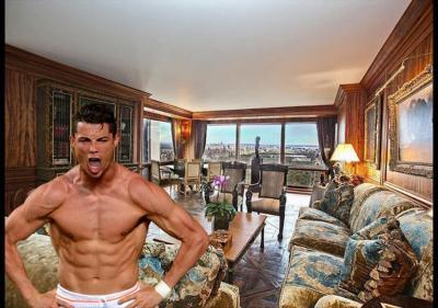 Bu da Ronaldonun 18 milyonluq evi - fotolar