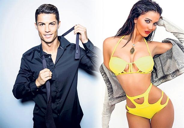Ronaldo bu türk qızına vurulub - fotolar