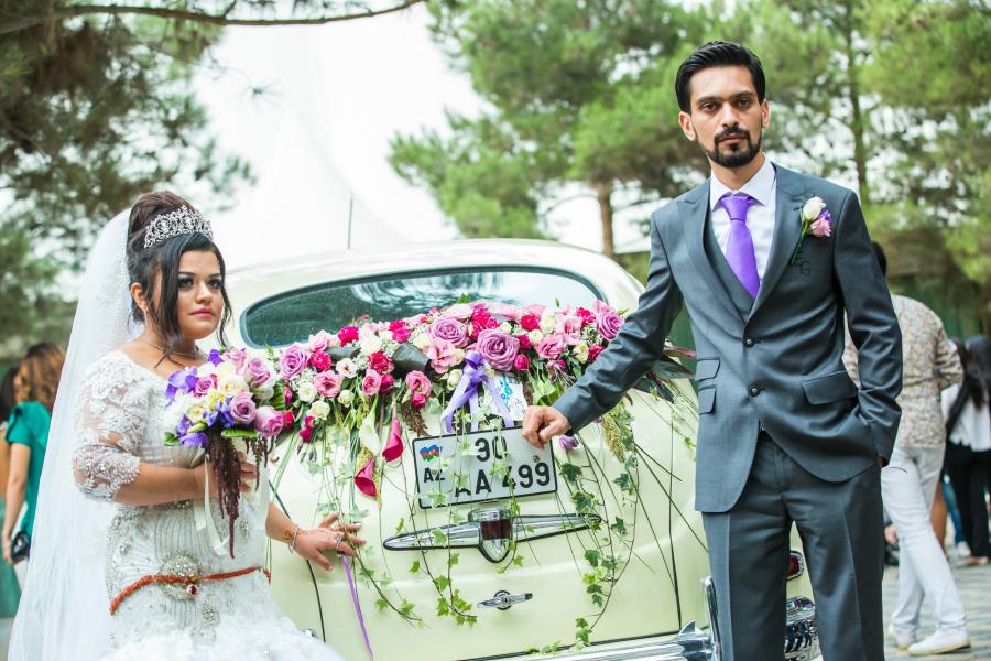 Elza Seyidcahanın qızının toyunda baş verənlər -  fotolar
