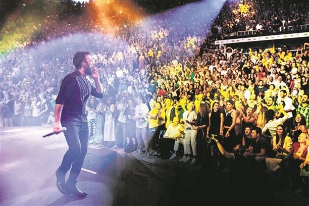Tarkanın konsertində ulduz keçidi - fotolar