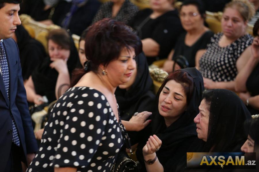 Habil Əliyevlə vida mərasimindən  fotolar