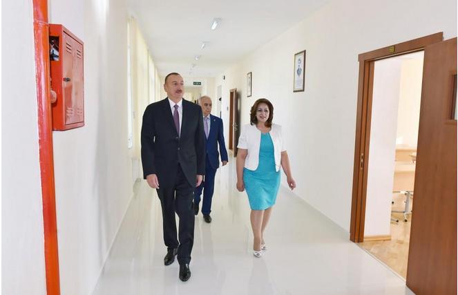 İlham Əliyev Texniki-Humanitar Liseydə -  fotolar