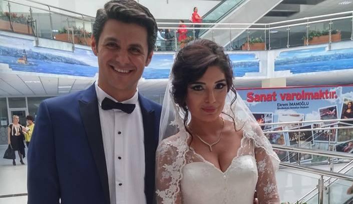 Azərbaycanlı aparıcının Türkiyədə toyu oldu - fotolar 
