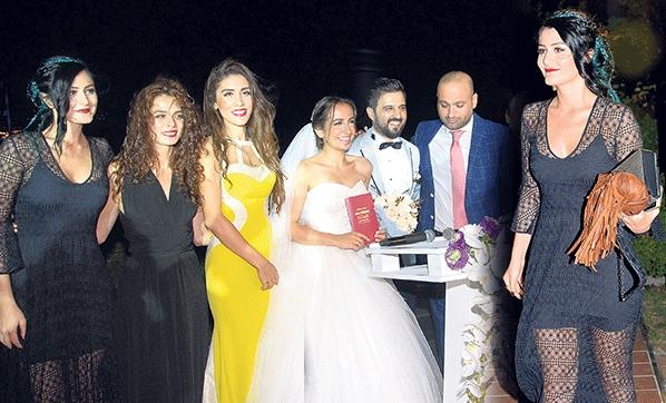 Məşhurlar nikah şahidi oldular - fotolar