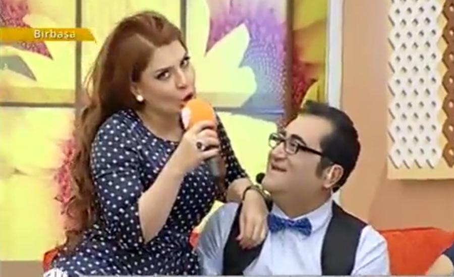 Xatun Aygün Kazımovanı parodiya etdi - video