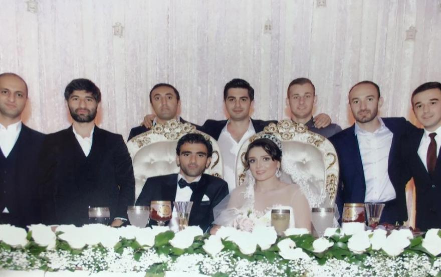 Azərbaycanlı futbolçunun toyu oldu - fotolar