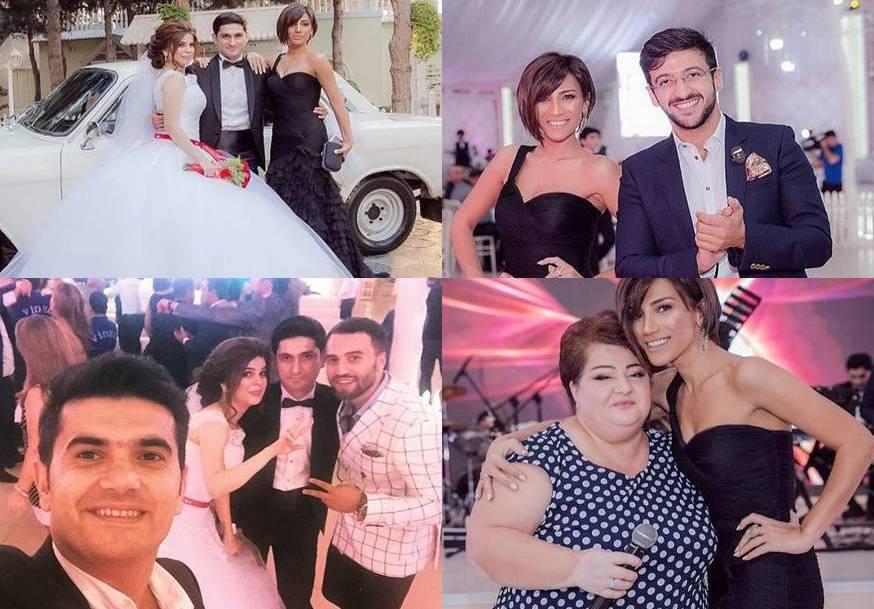 Tanınmışlar Röyanın sürücüsünün toyunda - fotolar