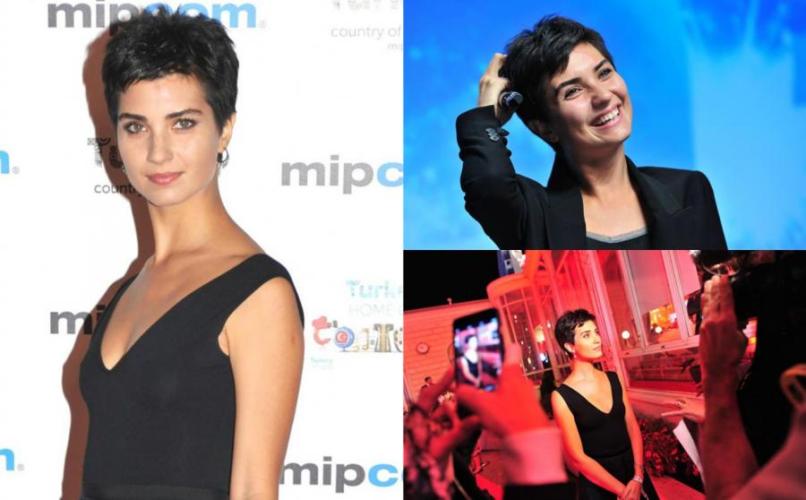 Tuba Büyüküstün Kannda belə geyindi - fotolar